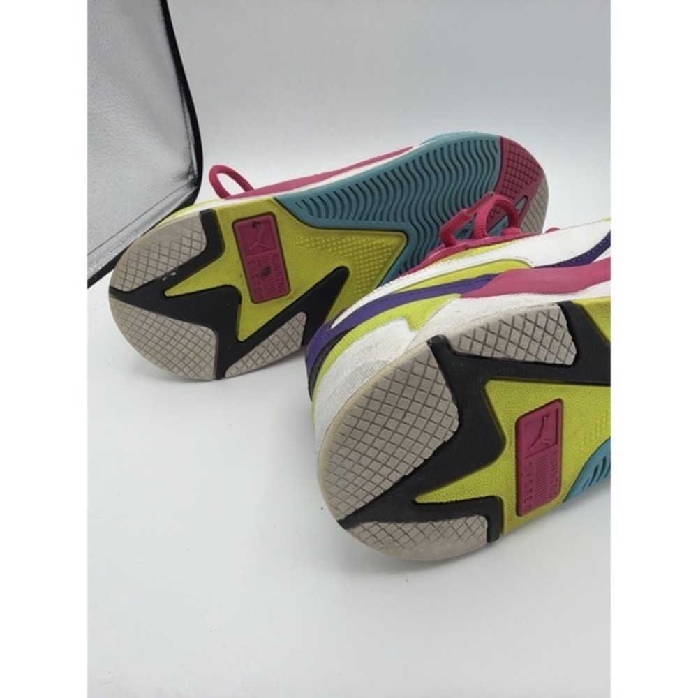 Puma RS-X Women's Sneakers Size 9.5 Multicolor Pink Teal Purple Chunky. 1604 - Picture 7 of 9